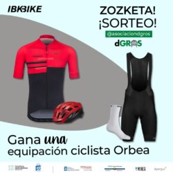 Ganador sorteo equipación ciclista
