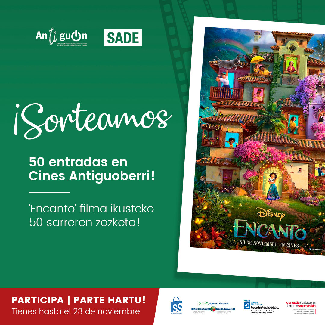 Sorteo 50 entradas para la película ENCANTO