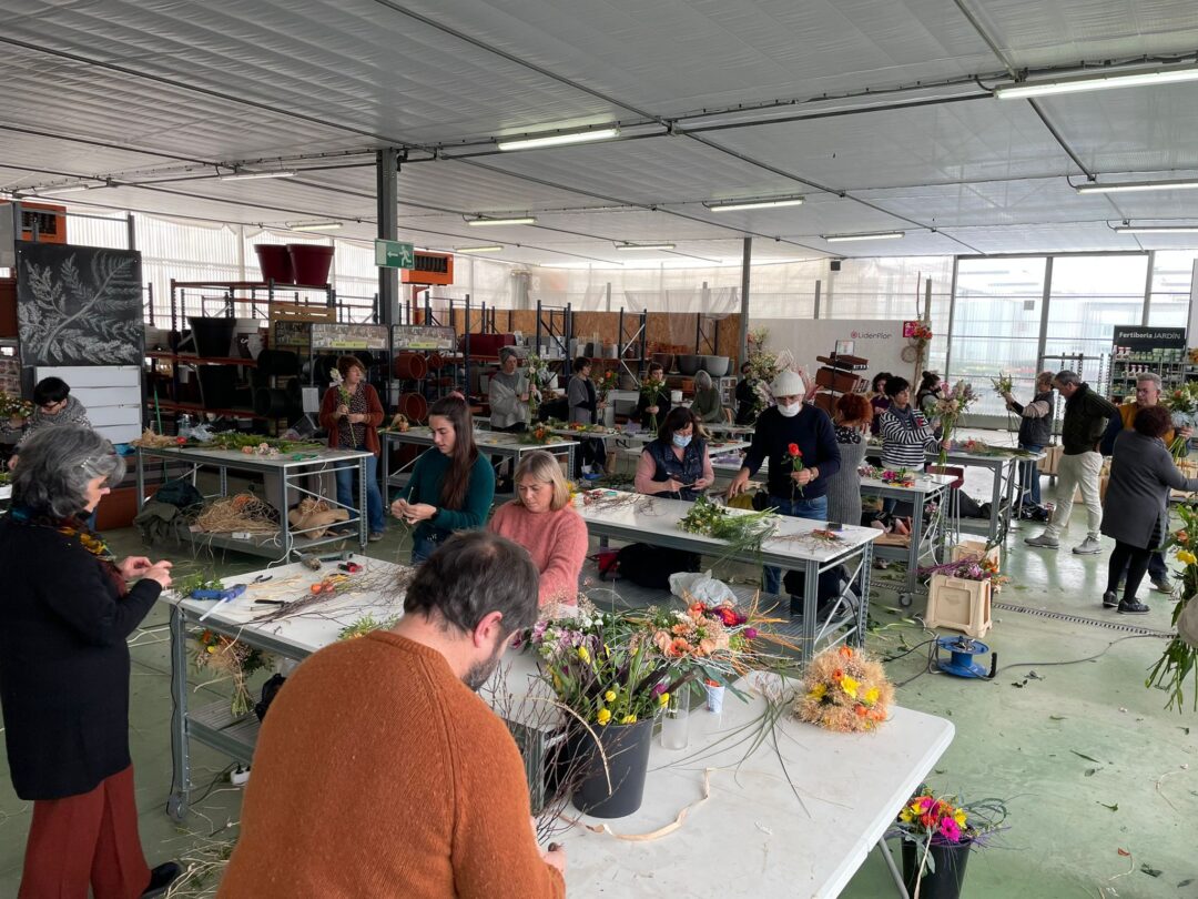 Los floristas retoman la formación presencial