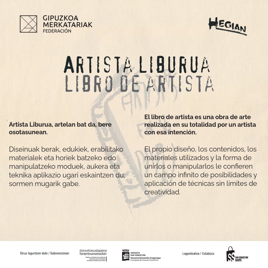 Ruta de escaparates de Libros de Artista