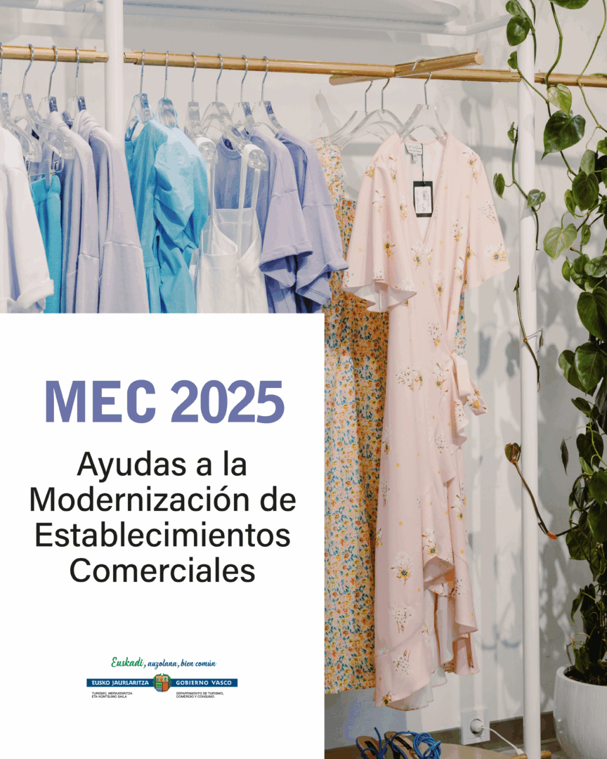 MEC 2025. Ayuda a la modernización de establecimientos comerciales
